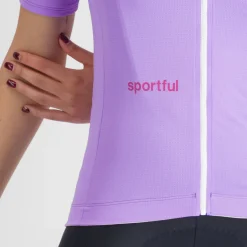 Maglia donna Sportful Classic - Lilla