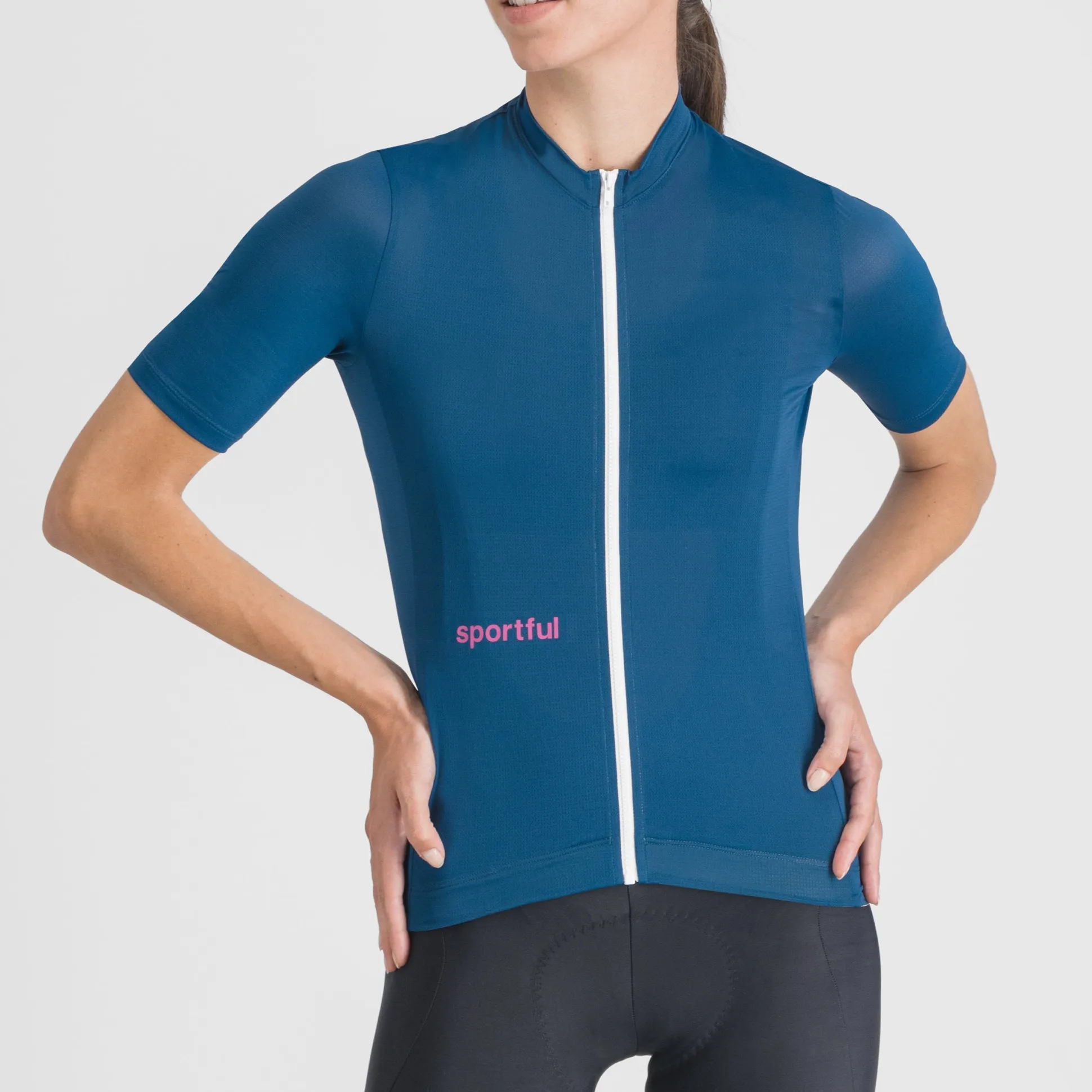 Maglia donna Sportful Classic - Petrolio