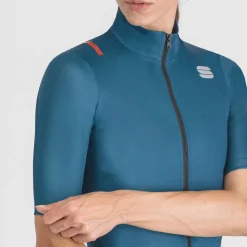 Maglia donna Sportful Fiandre Light - Petrolio