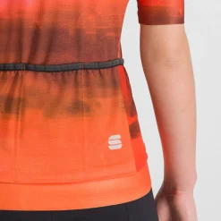 Maglia donna Sportful Flow Supergiara - Arancio