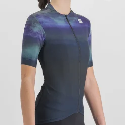 Maglia donna Sportful Flow Supergiara - Blu
