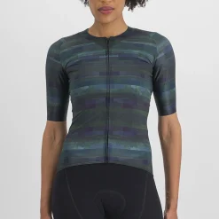 Maglia donna Sportful Glitch Bomber - Nero