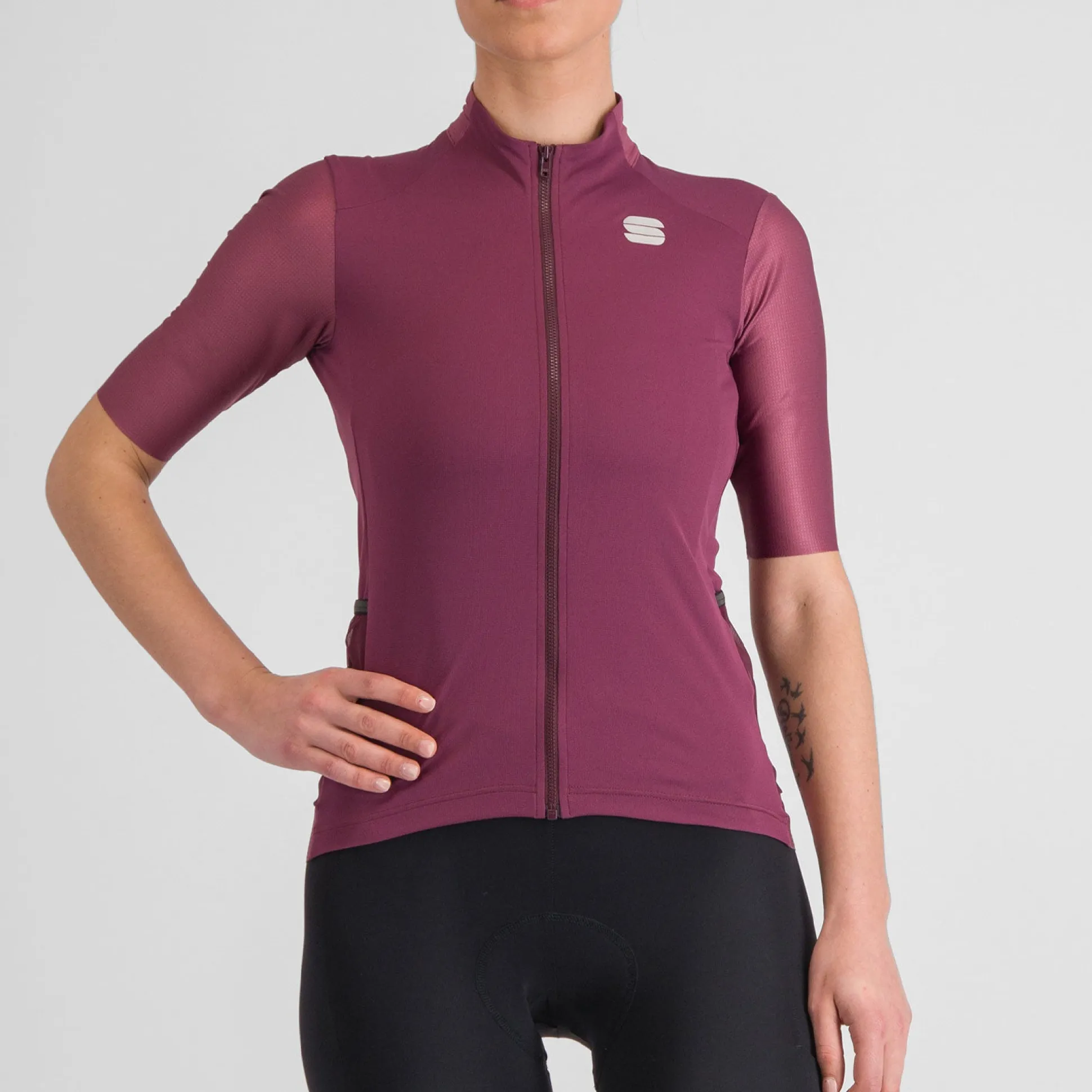 Maglia donna Sportful Supergiara - Bordeaux
