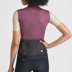 Maglia donna Sportful Supergiara Logo - Bordeaux