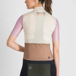 Maglia donna Sportful Supergiara 2 Logo - Beige