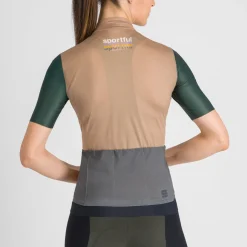 Maglia donna Sportful Supergiara 2 Logo - Marrone