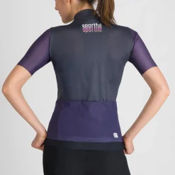 Maglia donna Sportful Supergiara 2 Logo - Blu
