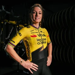 Maglia donna Team Visma Lease a bike 2026 - Former World Champion
