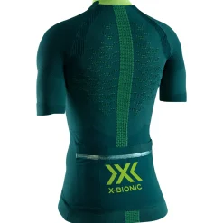 Maglia donna X-Bionic The Trick 4.0 Bike Zip - Verde