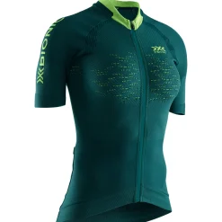 Maglia donna X-Bionic The Trick 4.0 Bike Zip - Verde