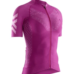 Maglia donna X-Bionic Twyce 4.0 Bike Zip - Viola
