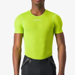 Maglia intima Castelli Pro Mesh 2.0 - Giallo