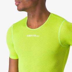Maglia intima Castelli Pro Mesh 2.0 - Giallo