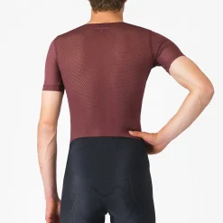 Maglia intima Castelli Pro Mesh 2.0 - Bordeaux scuro