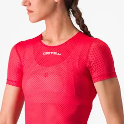 Maglia intima donna Castelli Pro Mesh 4 - Rosso