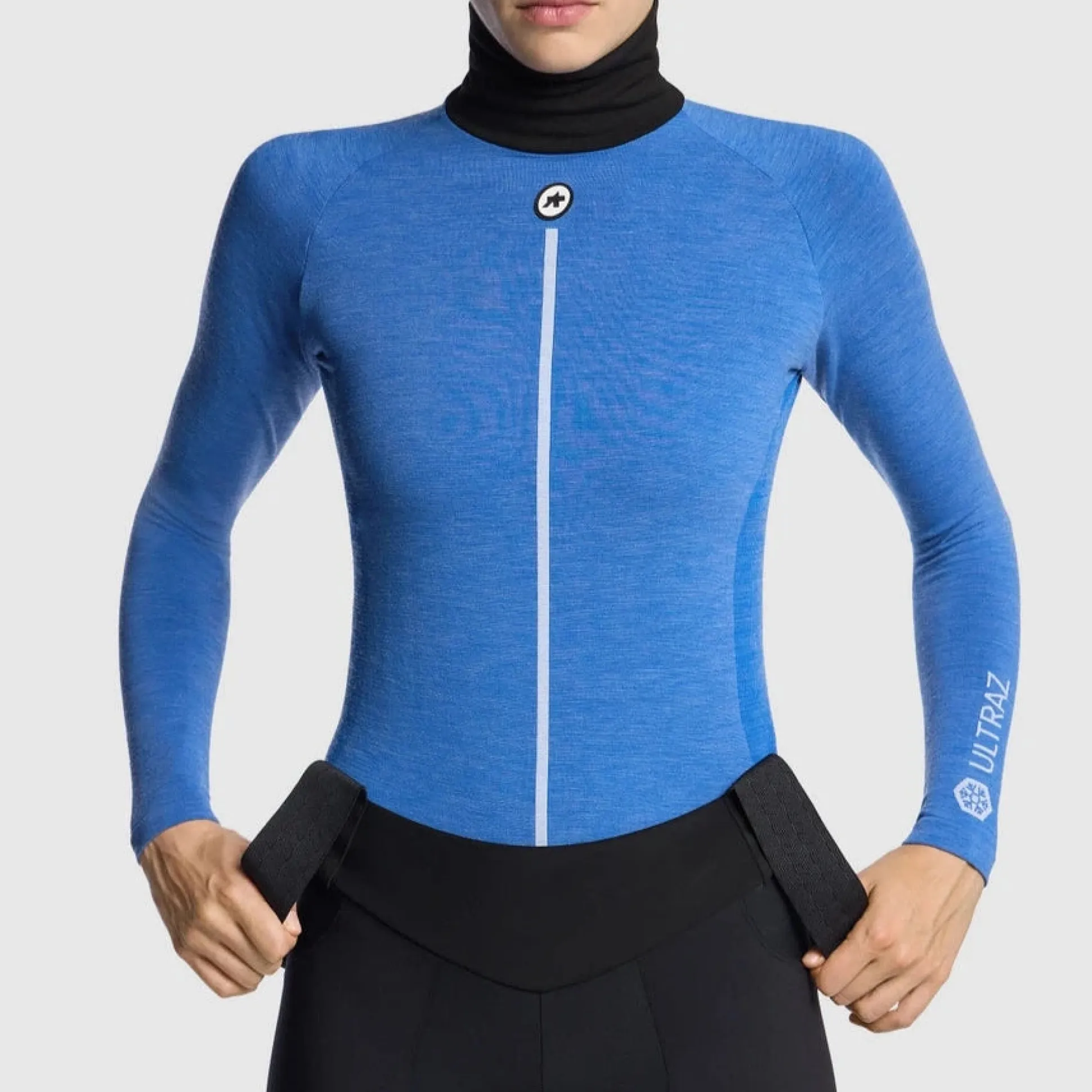 Maglia intima donna maniche lunghe Assos Ultraz Winter LS P1 - Blu