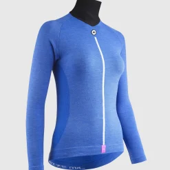 Maglia intima donna maniche lunghe Assos Ultraz Winter LS P1 - Blu