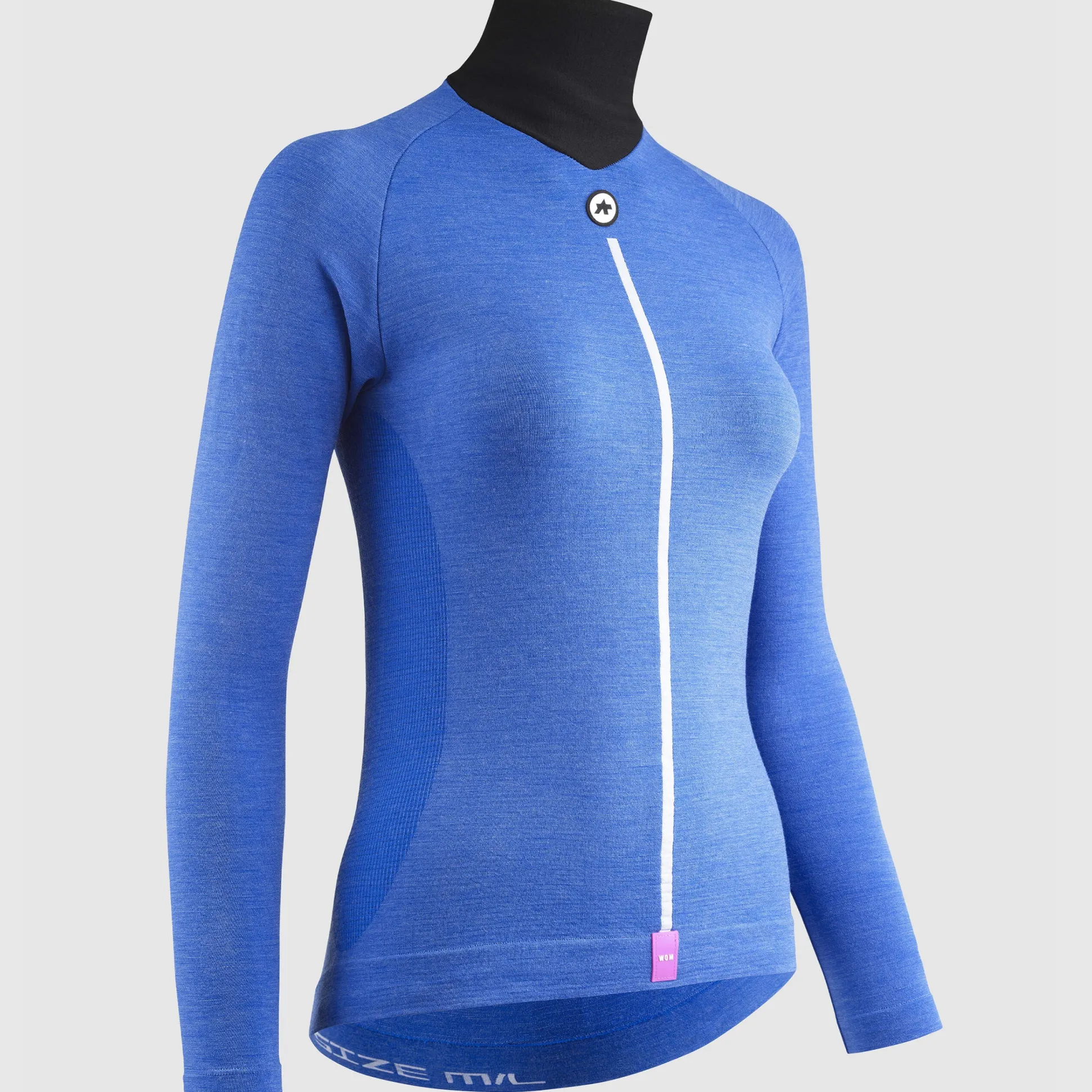 Maglia intima donna maniche lunghe Assos Ultraz Winter LS P1 - Blu