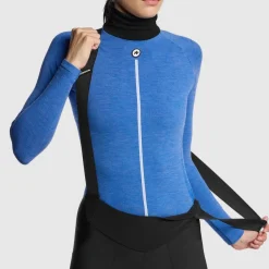 Maglia intima donna maniche lunghe Assos Ultraz Winter LS P1 - Blu