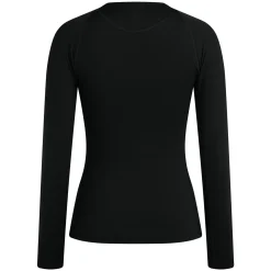 Maglia intima donna maniche lunghe Rapha Merino - Nero