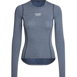 Maglia intima donna maniche lunghe Pas Normal Studios Thermal - Blu