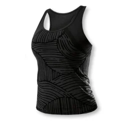 Maglia intima donna senza maniche Biotex Sprint - Nero