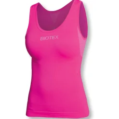 Maglia intima donna senza maniche Biotex Sun - Fucsia