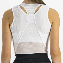 Maglia intima donna senza maniche Sportful Pro Baselayer - Bianco