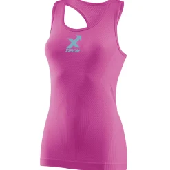 Maglia intima donna senza maniche Xtech Sport XT301 - Fucsia