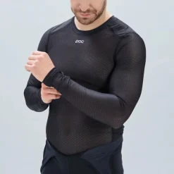 Maglia intima manica lunga Poc Essential Layer - Nero