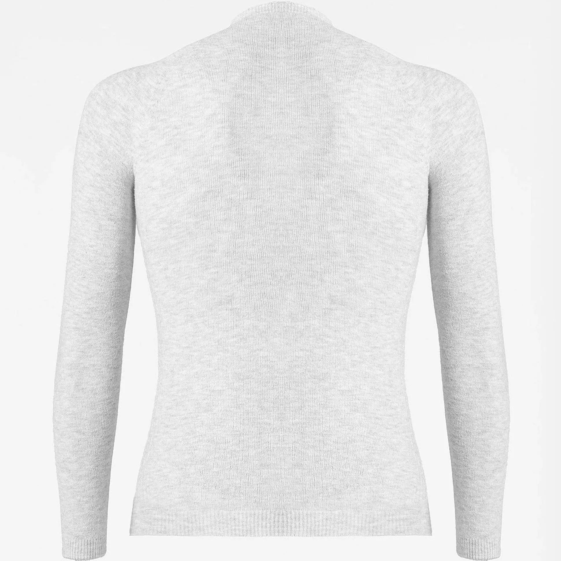 Maglia intima manica lunga Silverskin Stay Fresh - Grigio chiaro