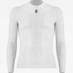 Maglia intima manica lunga Silverskin Stay Fresh - Grigio chiaro