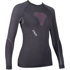 Maglia intima maniche lunghe donna UYN Visyon - Grigio rosa