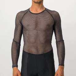 Maglia intima maniche lunghe Castelli Miracolo - Grigio