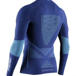 Maglia intima maniche lunghe X-Bionic Energy Accumulator 4.0 Round - Blu
