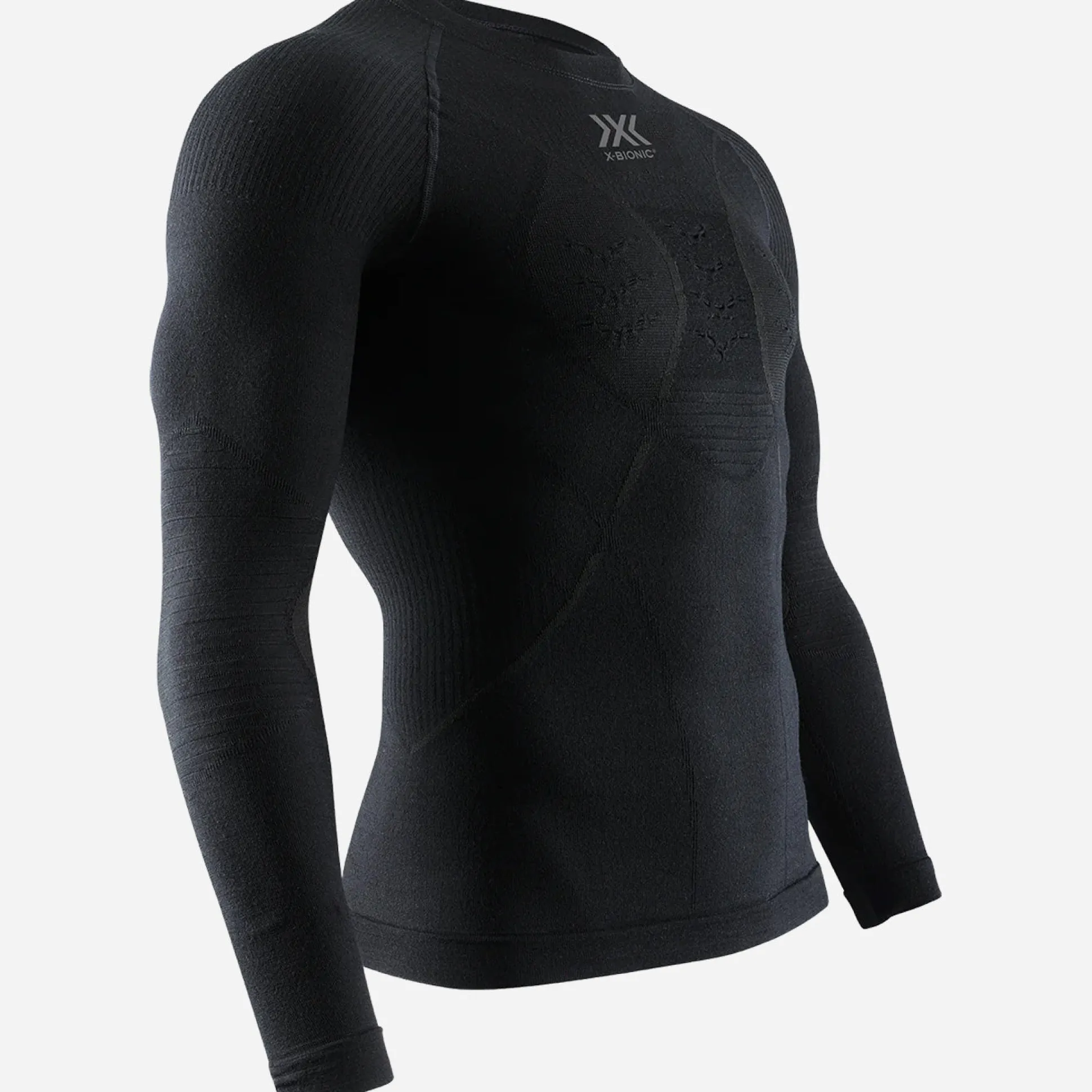 Maglia intima maniche lunghe X-Bionic Apani Merino 4.0 - Nero