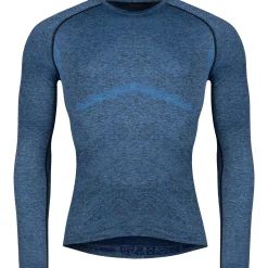 Maglia intima maniche lunghe Force F Soft - Blu