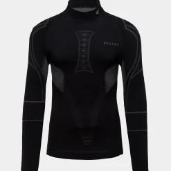 Maglia intima maniche lunghe Pissei Alaska Seamless - Nero