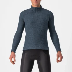 Maglia intima maniche lunghe Castelli Cold Days 2nd Layer - Blu