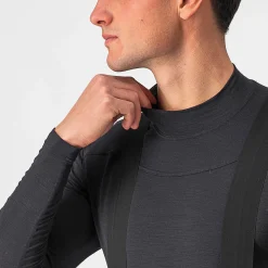 Maglia intima maniche lunghe Castelli Bandito Wool - Nero