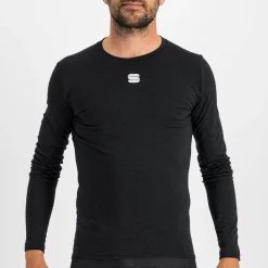 Maglia intima maniche lunghe Sportful Merino Tee - Nero