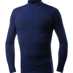 Maglia Intima maniche lunghe Biotex Lupetto 3D - Blu