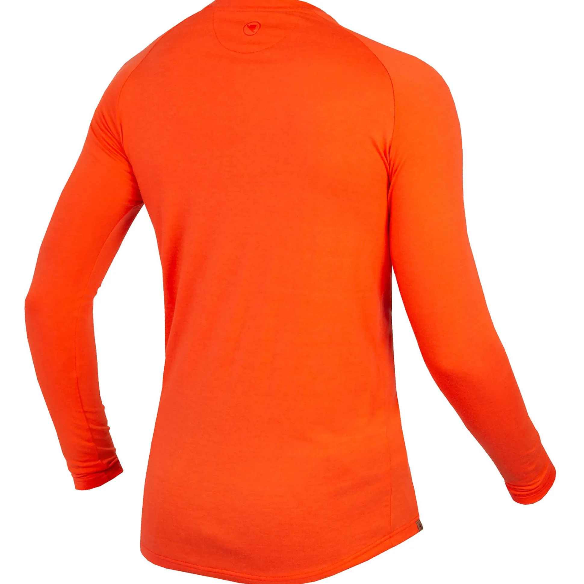 Maglia intima maniche lunghe Endura BaaBaa Blend - Arancio