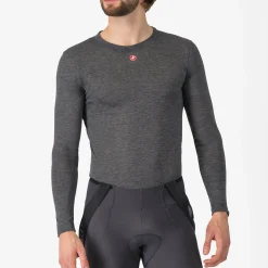 Maglia intima maniche lunghe Castelli Medio - Grigio