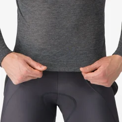 Maglia intima maniche lunghe Castelli Medio - Grigio