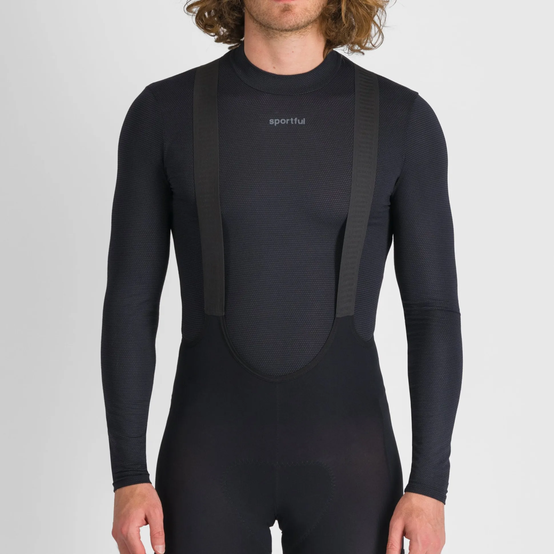 Maglia intima maniche lunghe Sportful Merino Layer Tee - Nero