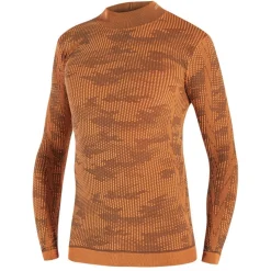 Maglia intima maniche lunghe Biotex Lupetto 3D Camo - Arancio