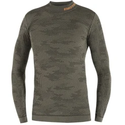 Maglia intima maniche lunghe Biotex Lupetto 3D Camo - Verde
