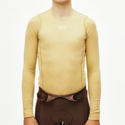 Maglia intima maniche lunghe Pas Normal Studios Thermal - Giallo