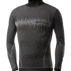 Maglia Intima maniche lunghe Biotex Lupetto 3D - Nero